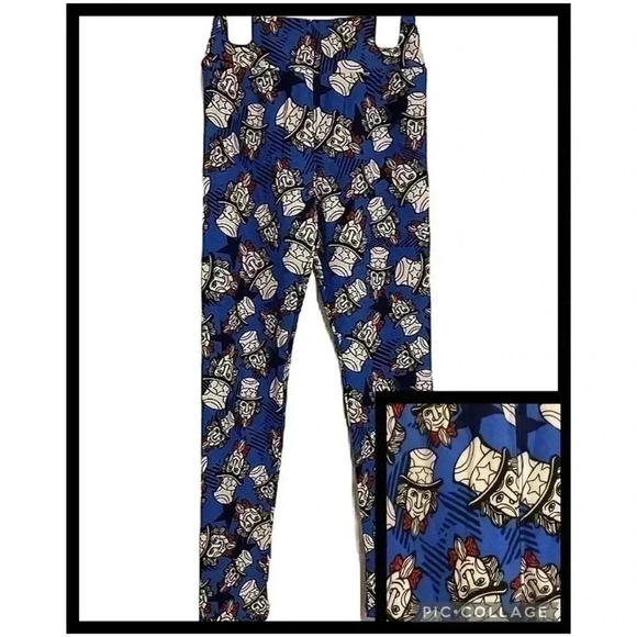 New LulaRoe Print Leggings Tween Size NWOT - Picture 2 of 5